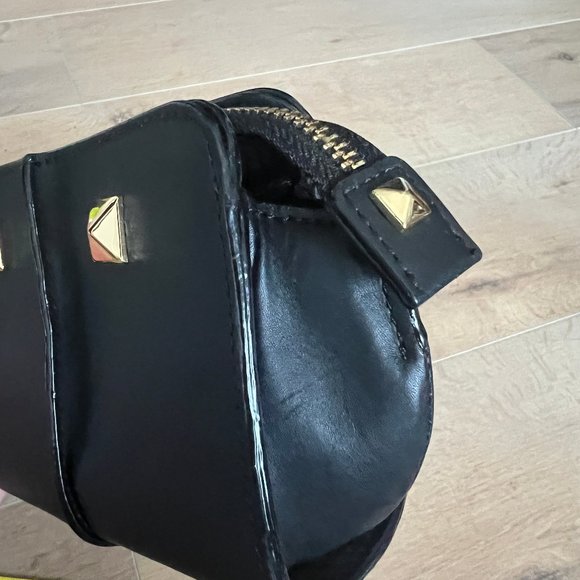 Ports 1961 Black Leather Studded Clutch - Picture 3 of 8